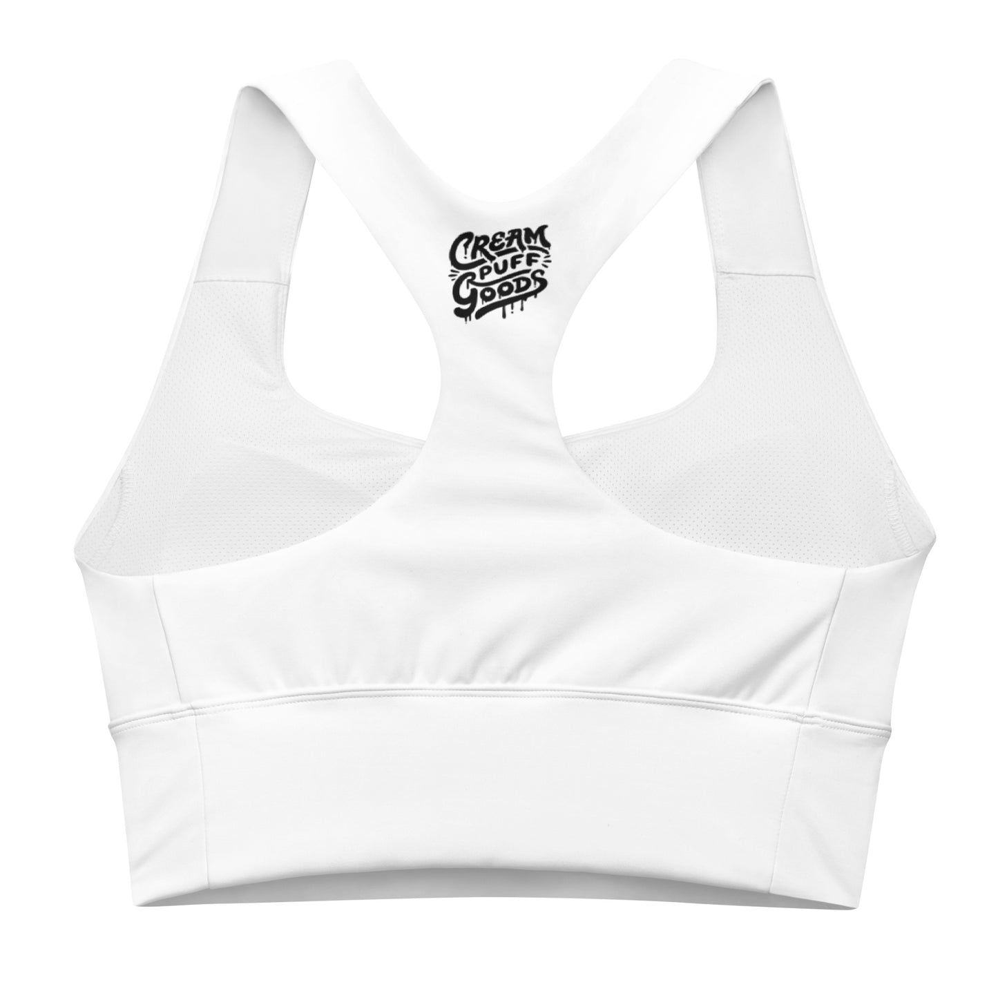 women's CPG "C.O.M" Longline sports bra