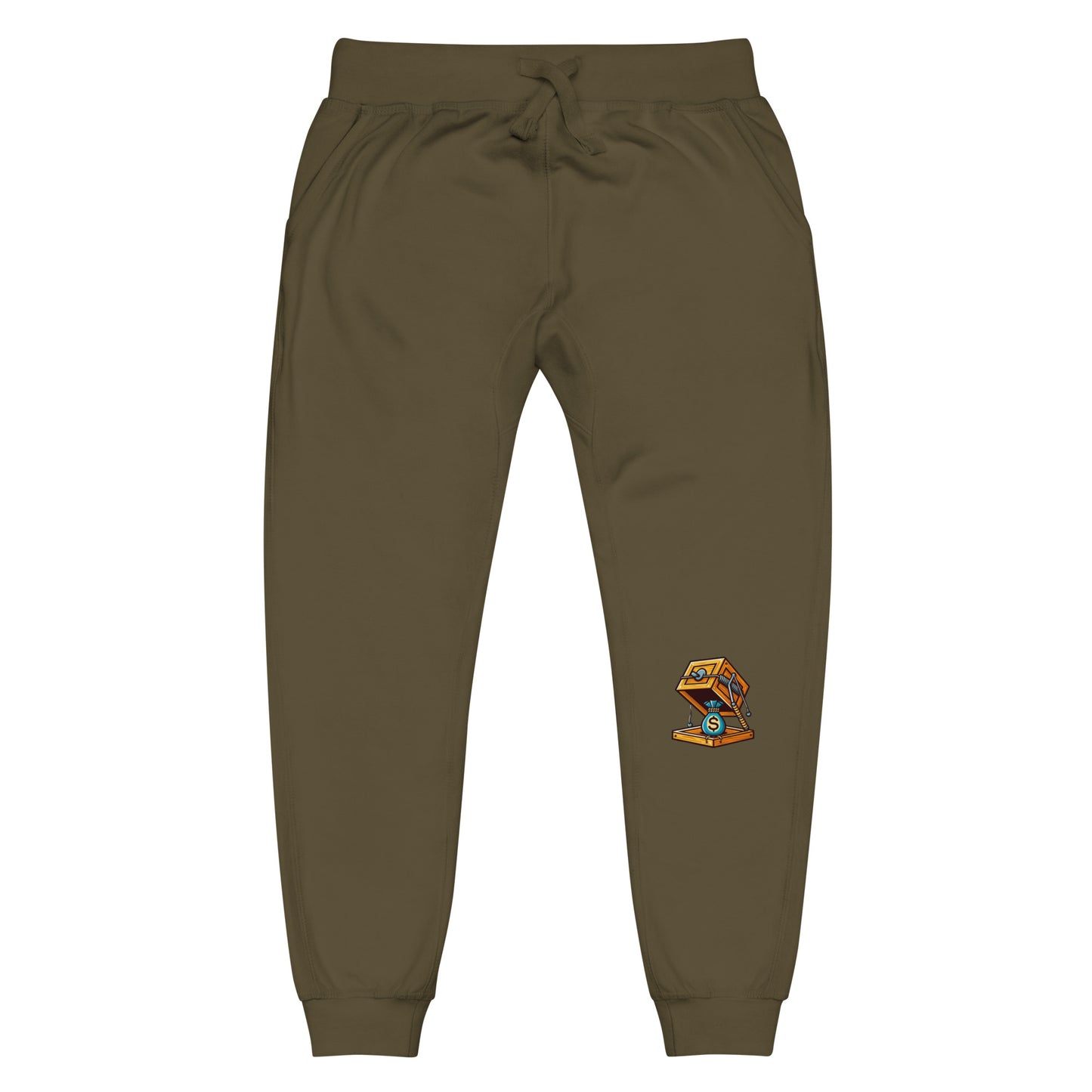 CPG "Box trap" fleece sweatpants