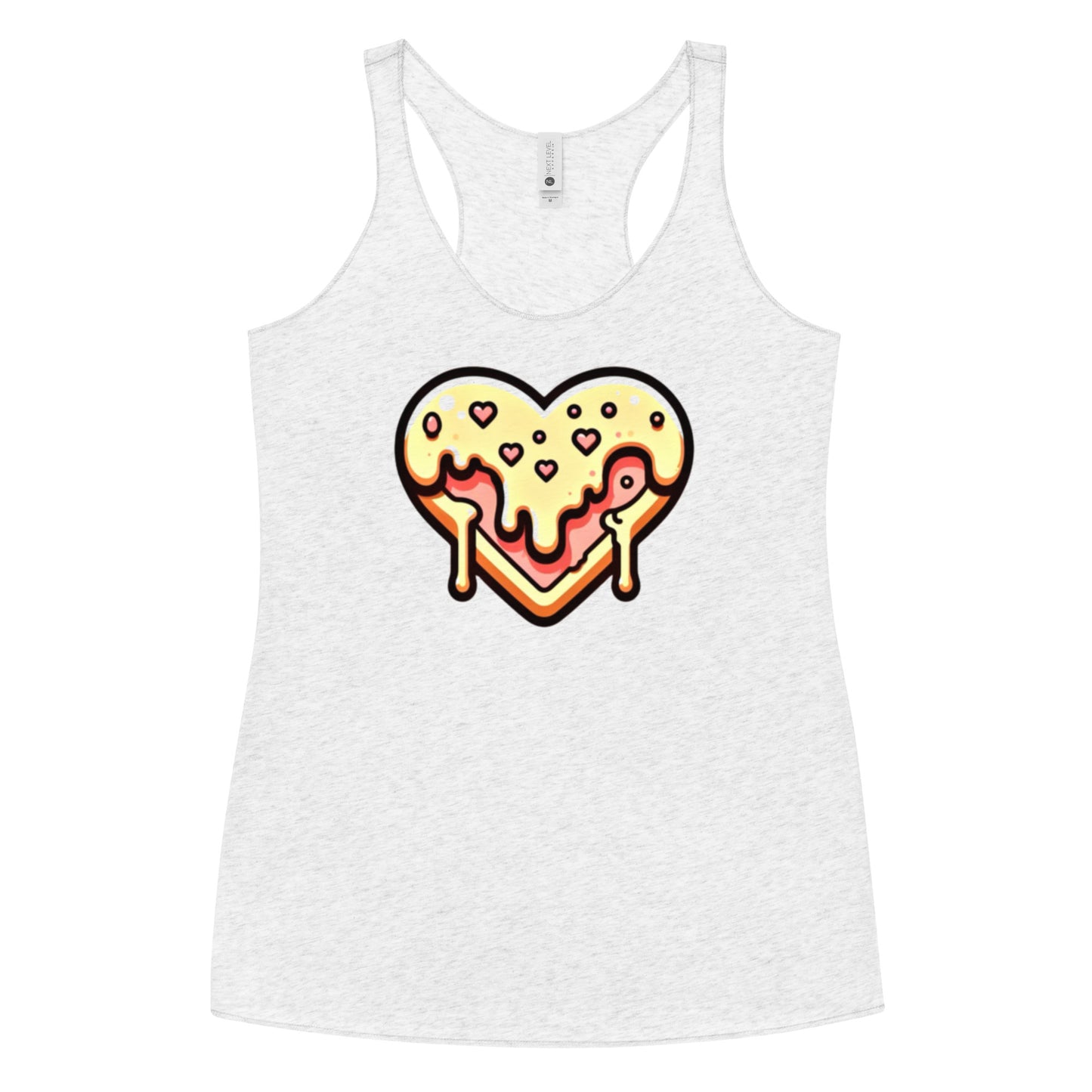 Women's CPG "Cream Heart" Racerback Tank