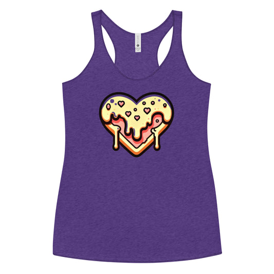 Women's CPG "Cream Heart" Racerback Tank