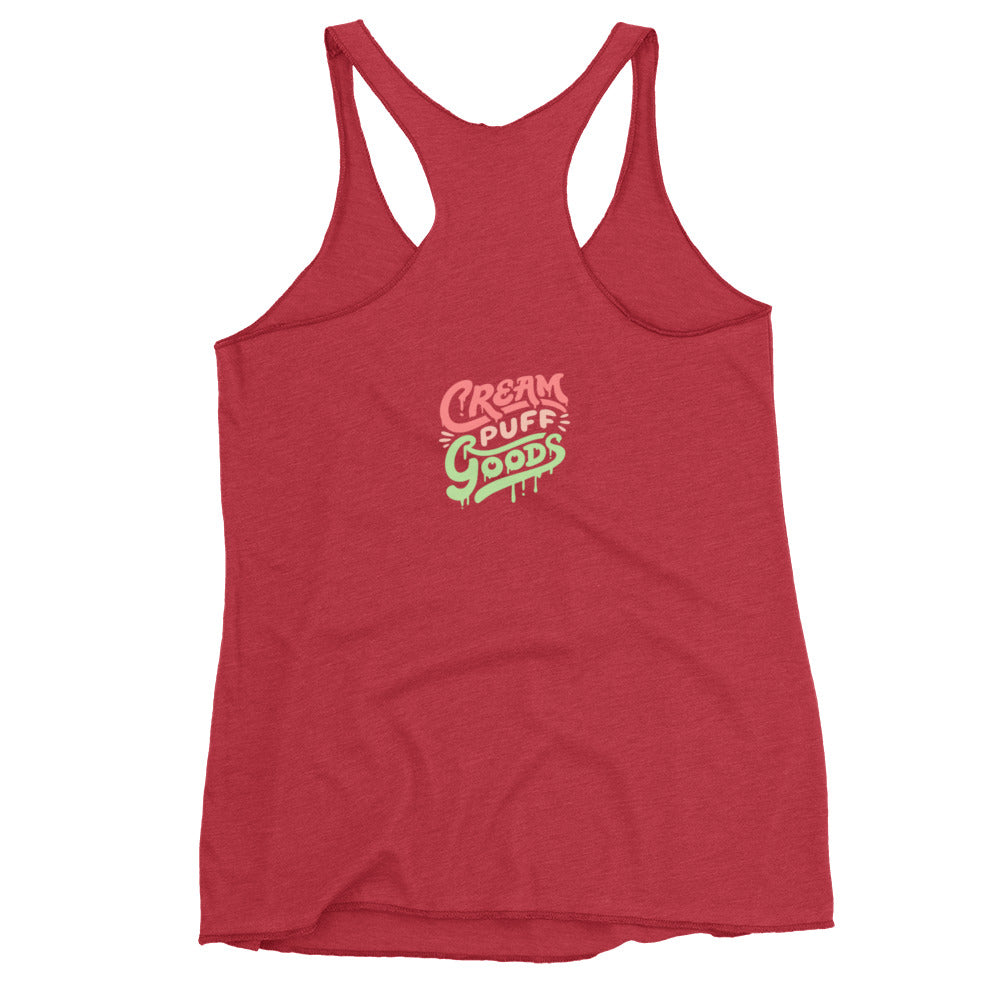 Women's CPG "Cream Berry" Racerback Tank Top