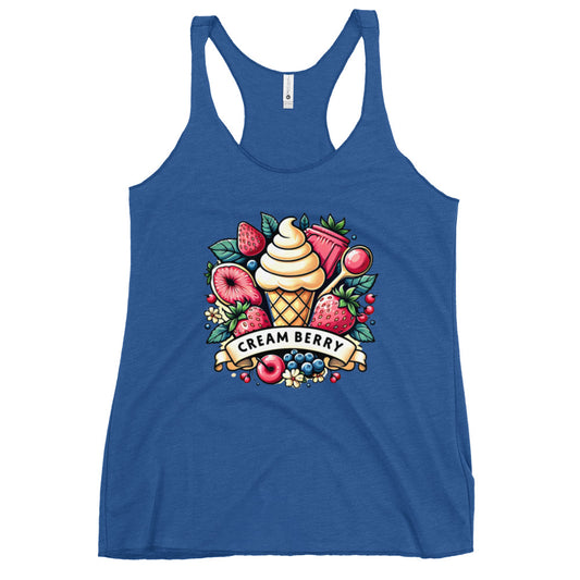 Women's CPG "Cream Berry" Racerback Tank Top